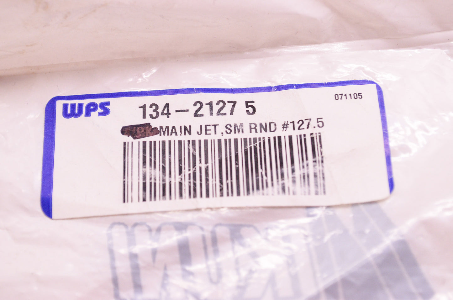 New Mikuni Main Jet Small Round #127.5 NOS
