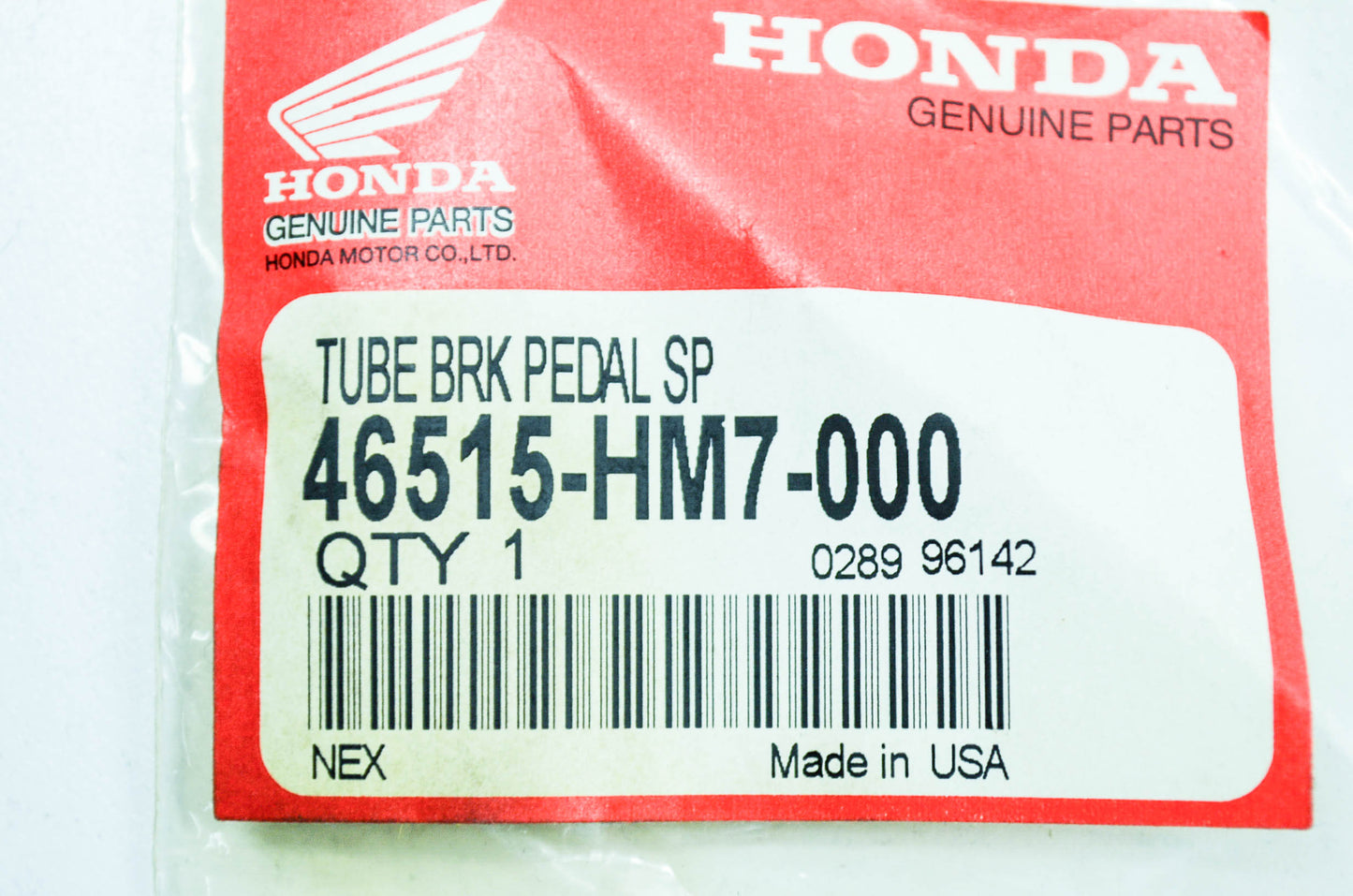 OEM Honda 46515-HM7-000 Tube NOS