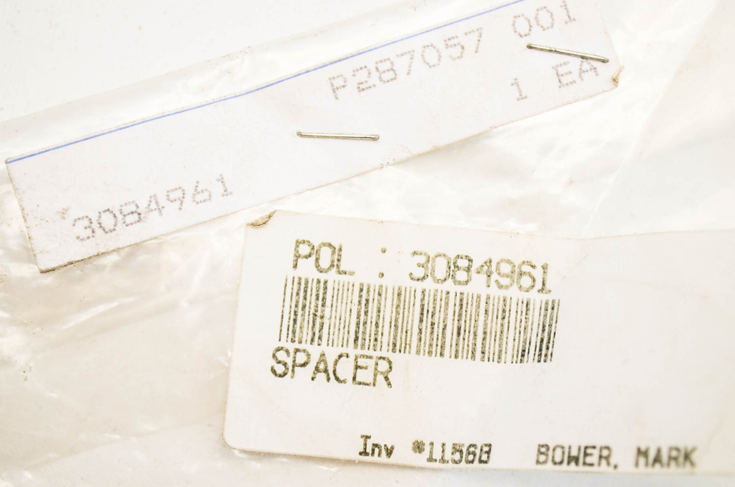 OEM Polaris 3084961 Spacer 1.2 NOS