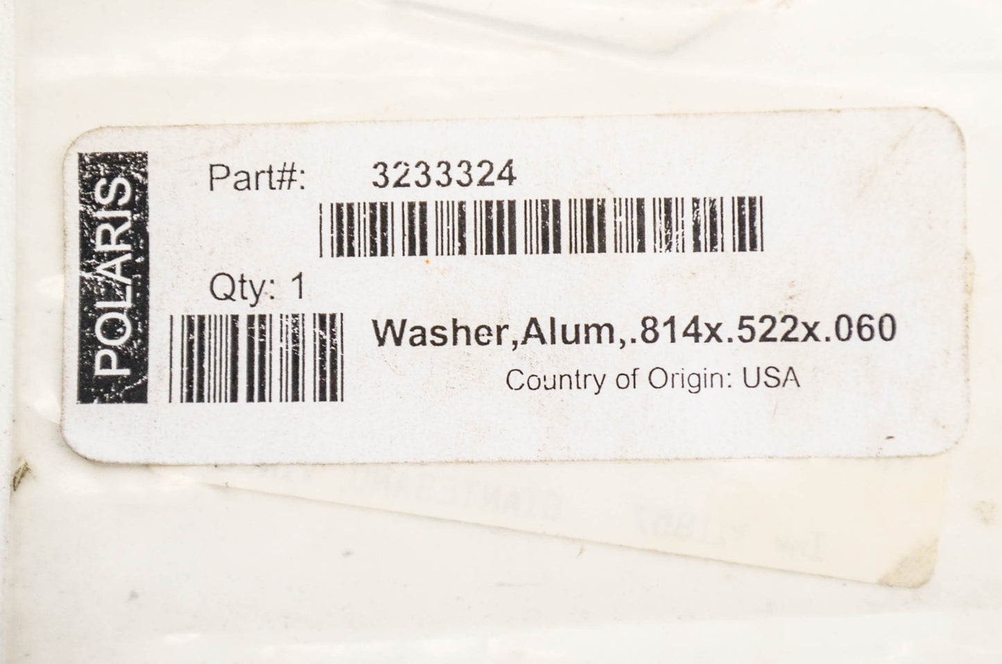 OEM Polaris 3233324 Washer NOS