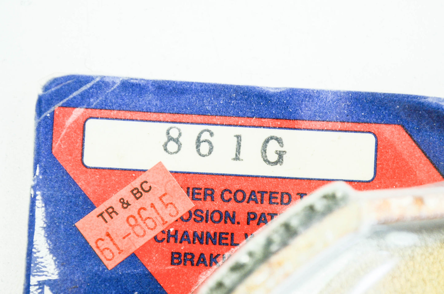 EBC 861G Grooved Brake Shoes Qty 2 NOS