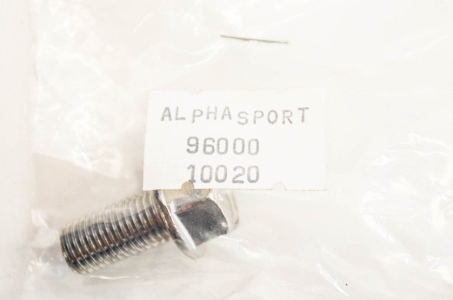 New Alpha Sports Hex Washer Face Bolt NOS