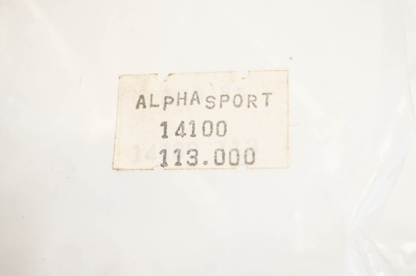 New Alpha Sports Reed Valve Assembly NOS