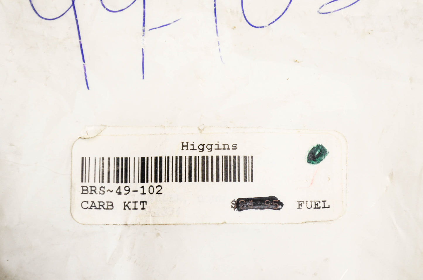 New Oregon Carb Kit NOS