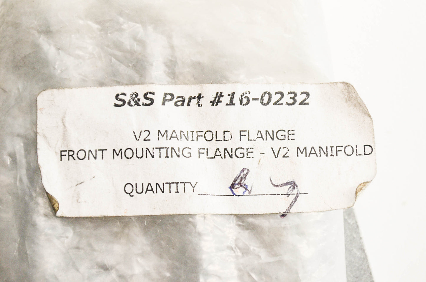 S&S 16-0232 Front Intake Manifold Flange NOS