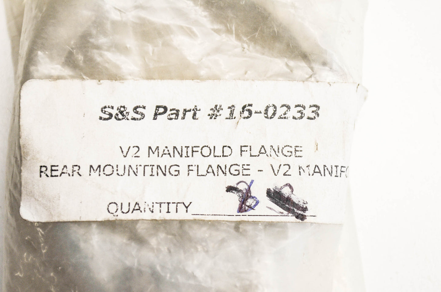 New S&S Rear Intake Manifold Flange NOS