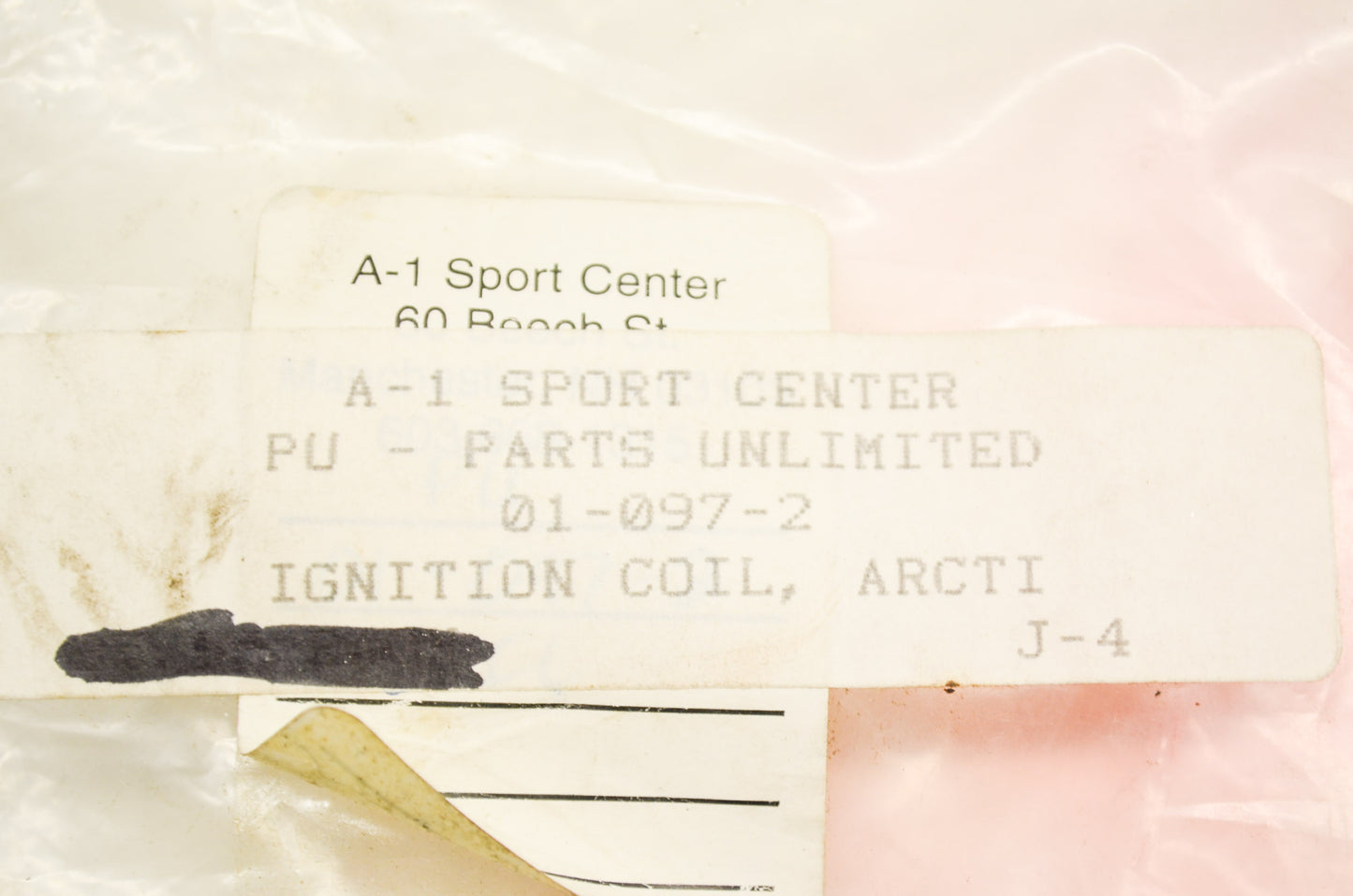 New Parts Unlimited Ignition Coil NOS