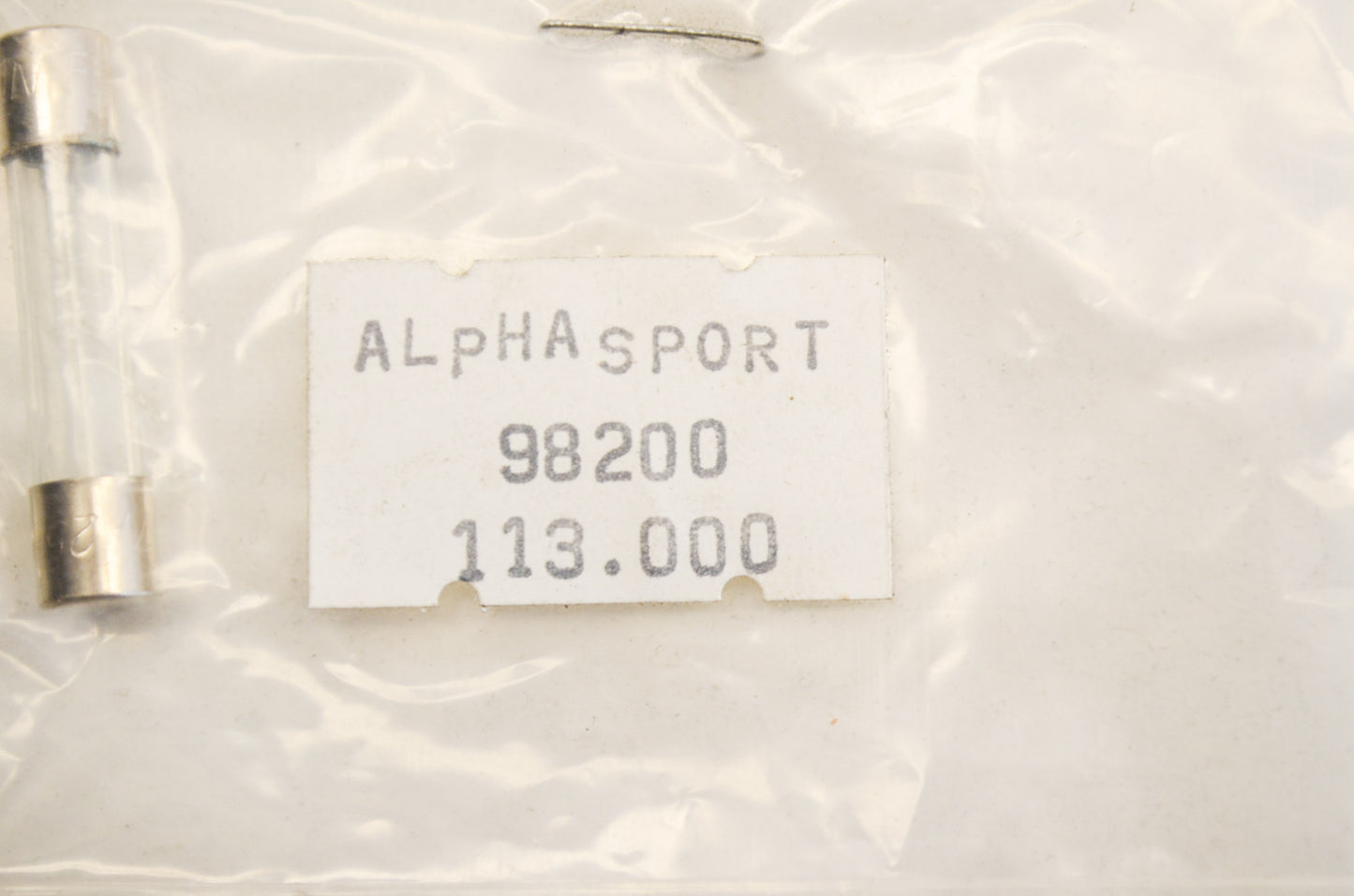 New Alpha Sports Fuse NOS