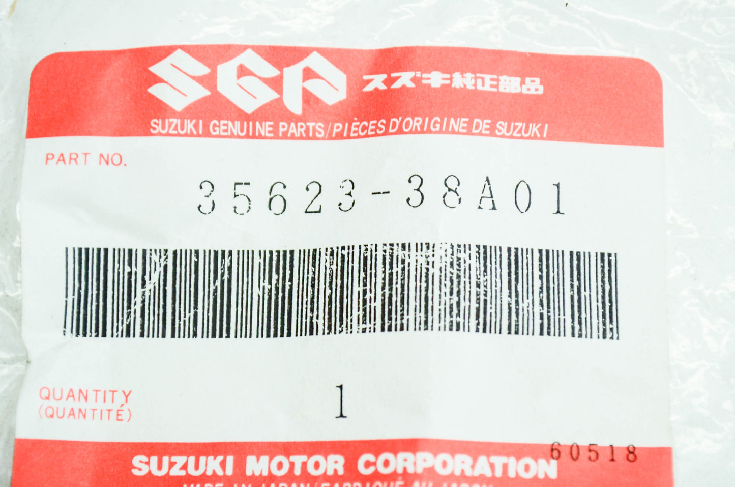 OEM Suzuki 35623-38A01 Screw NOS