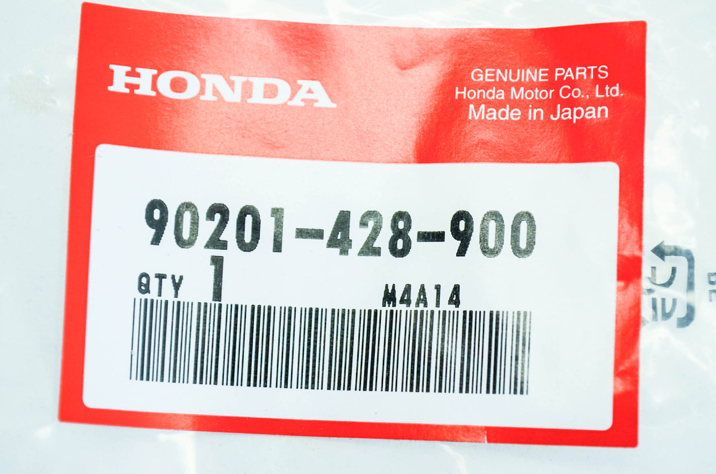 OEM Honda 90201-428-900 Cap Nut Qty 2 NOS