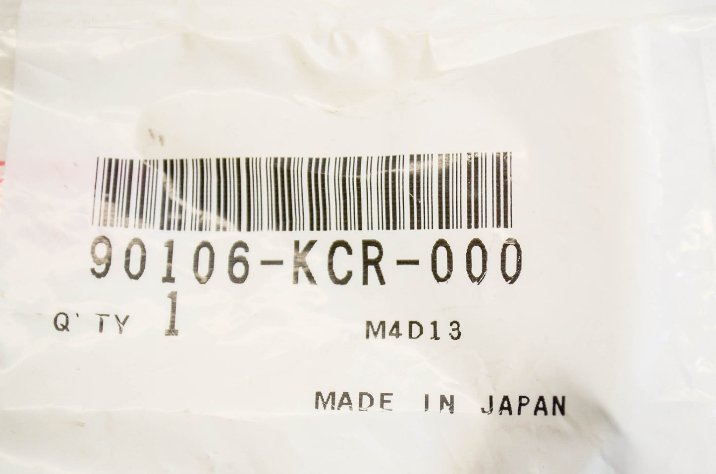 OEM Honda 90106-KCR-000 Pan Screw (5X19) NOS