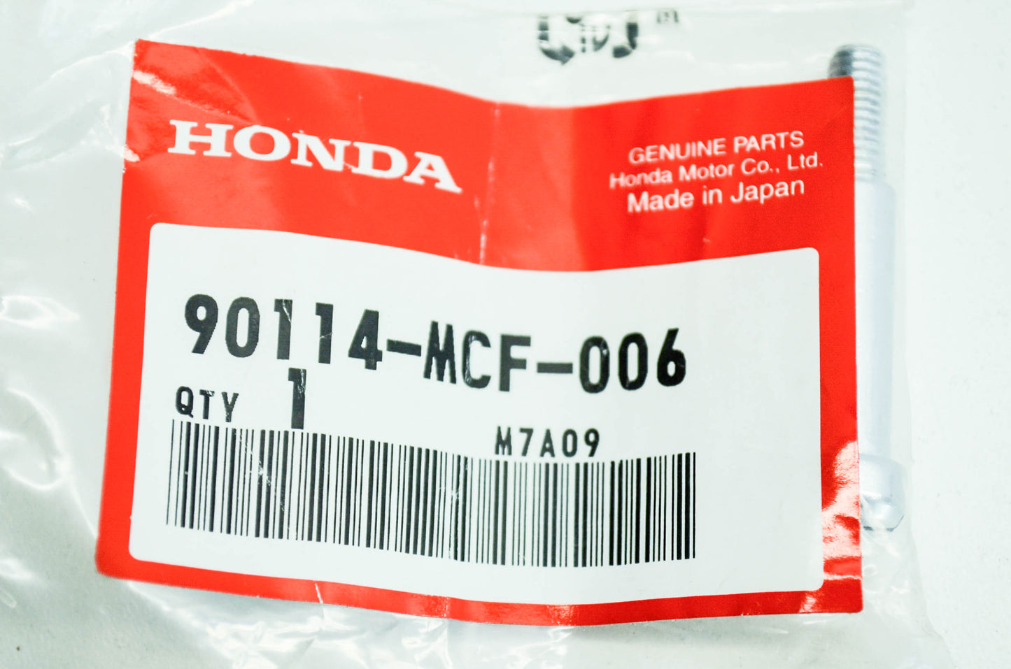 OEM Honda 90114-MCF-006 Handle Lever Bolt NOS