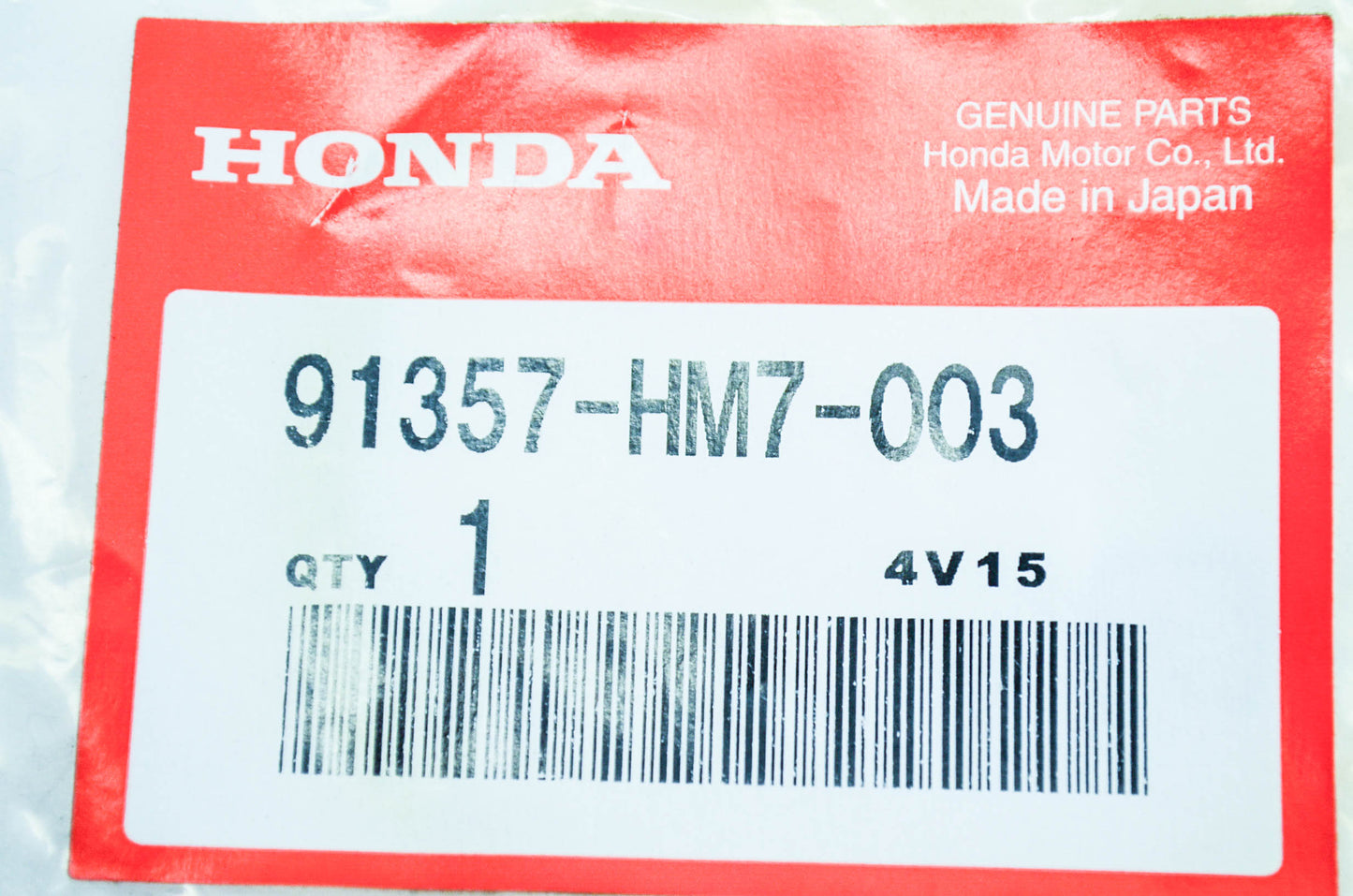 OEM Honda 91357-HM7-003 O-Ring (64.6X1.7) NOS