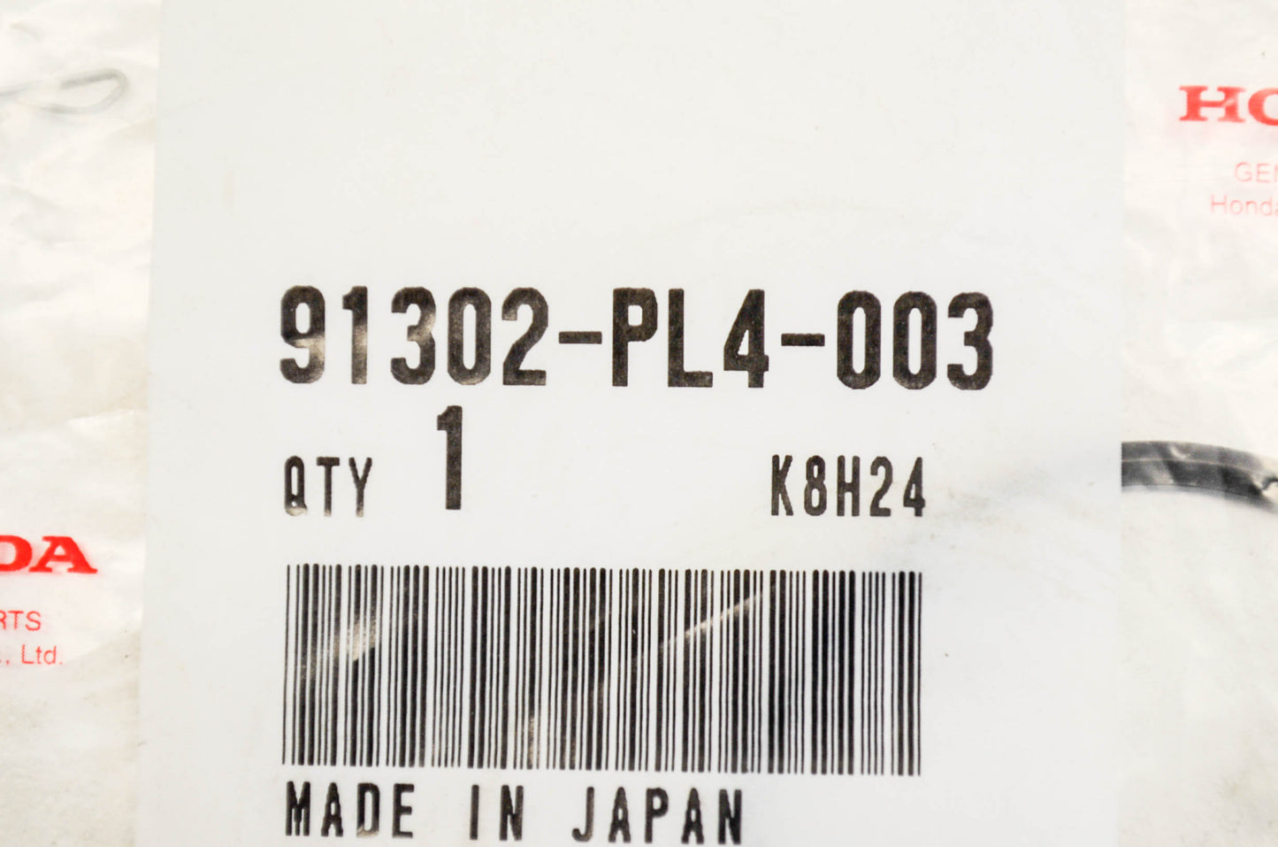 OEM Honda 91302-PL4-003 O-Ring (41.8X2.2) NOS