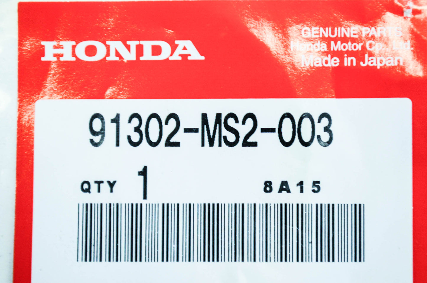 OEM Honda 91302-MS2-003 O-Ring (69X2) NOS