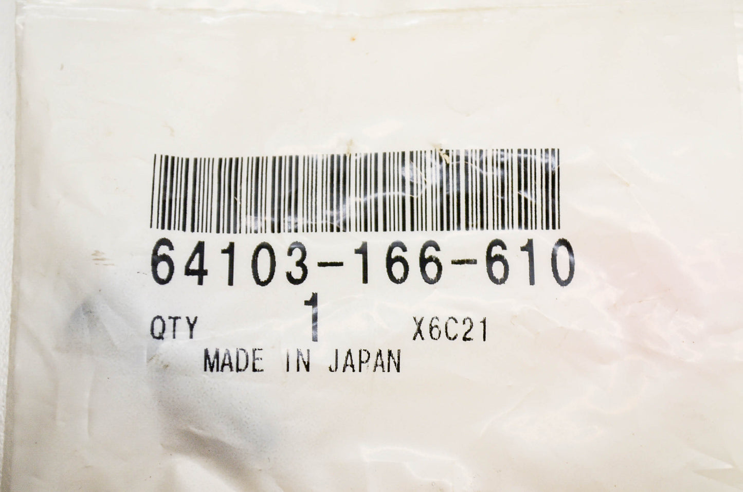 New OEM Honda 64103-166-610 Plastic Lock NOS