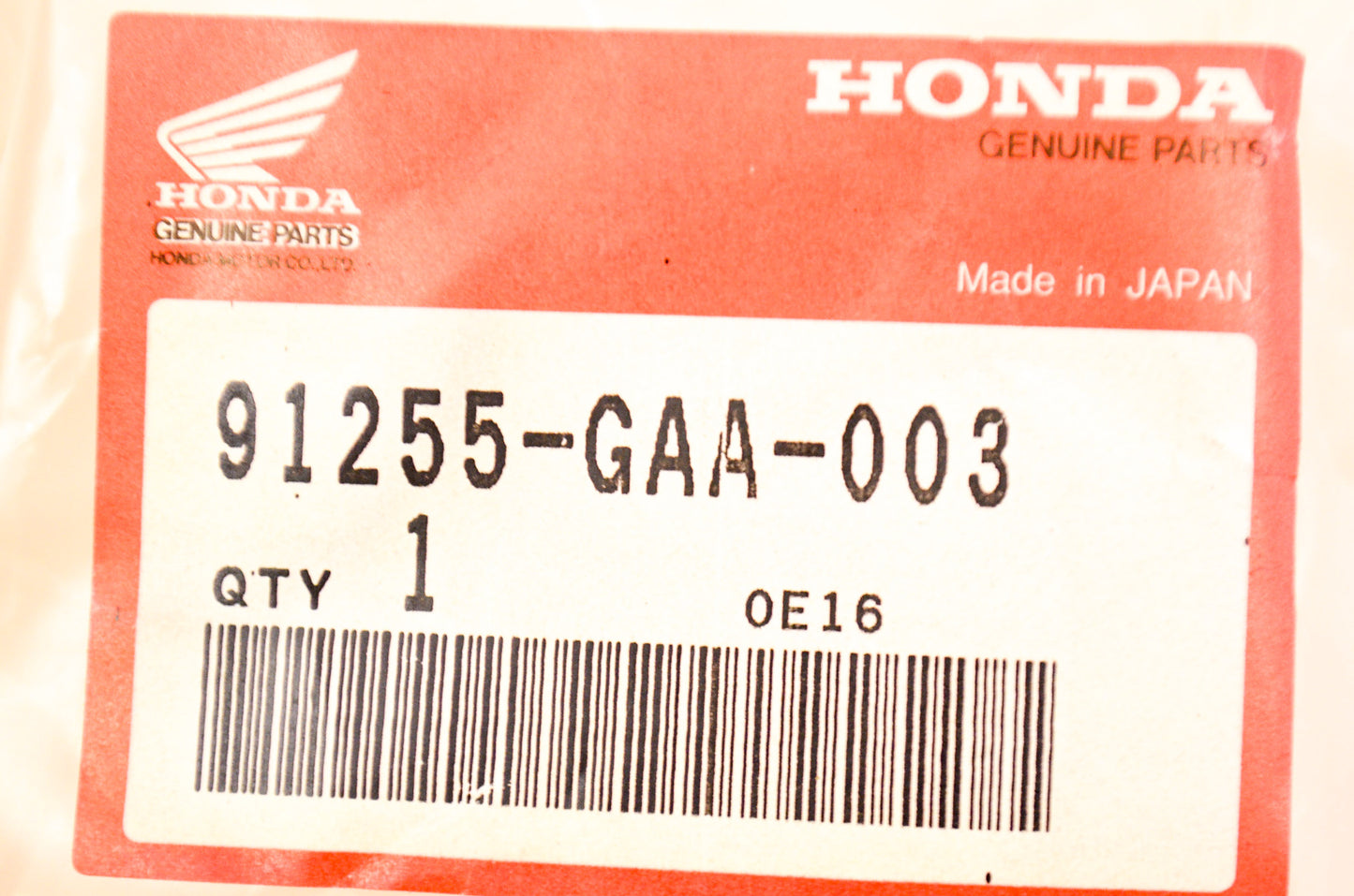 OEM Honda 91255-GAA-003 Oil Seal 31X43X10 NOS