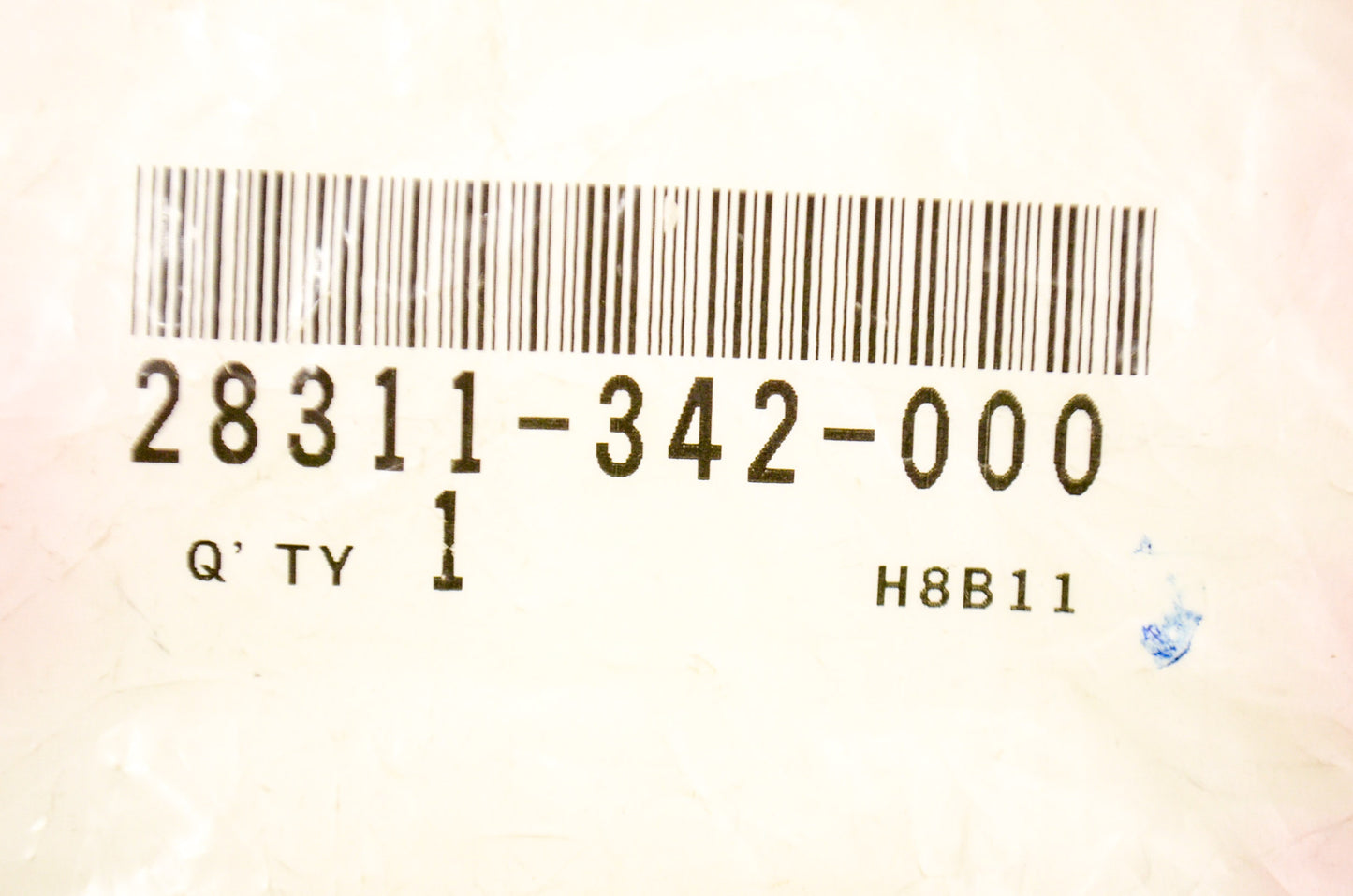OEM Honda 28311-342-000 Kick Starter Rubber NOS