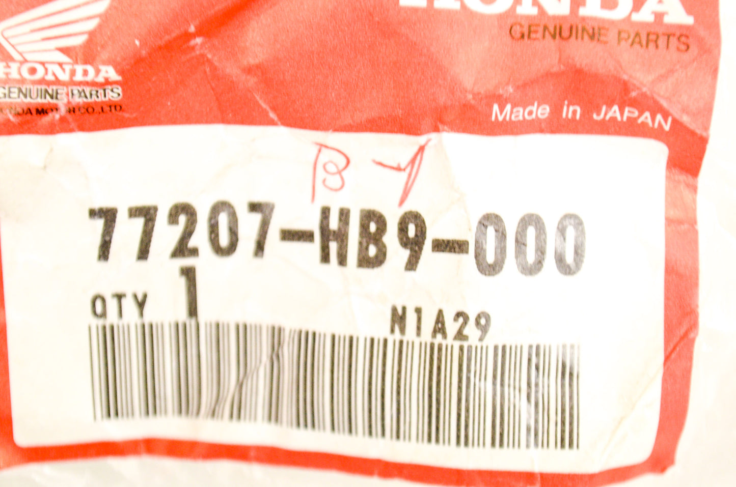 OEM Honda 77207-HB9-000 Seat Setting Rubber