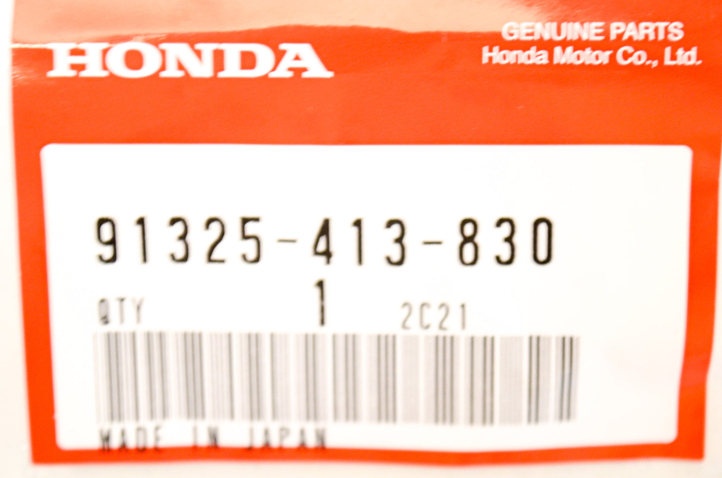 OEM Honda 91325-413-830 O-Ring (40X2.4) NOS