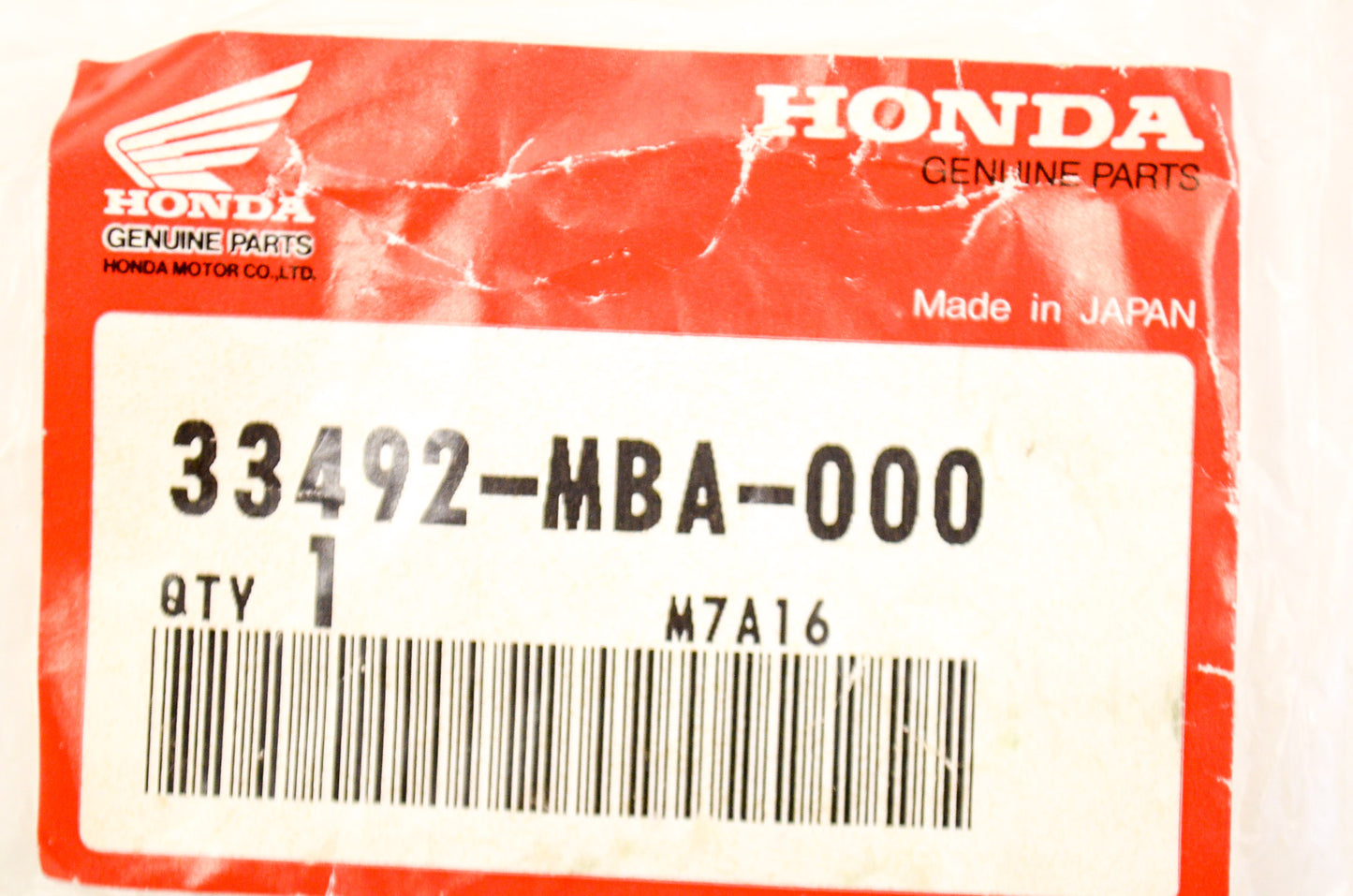 OEM Honda 33492-MBA-000 Right Front Stay