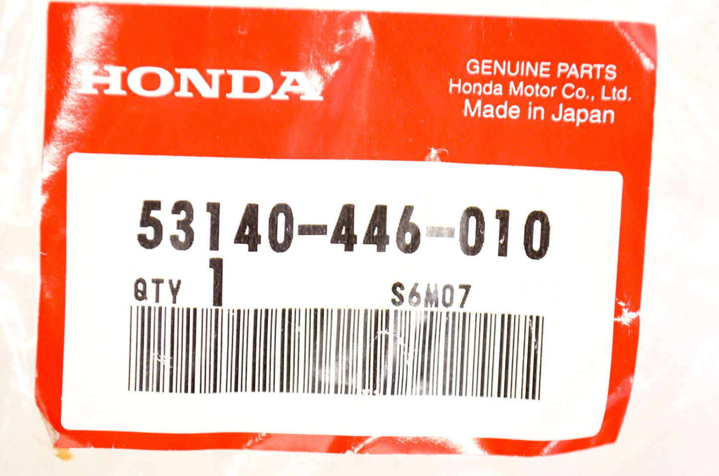 OEM Honda 53140-446-010 Throttle Grip NOS