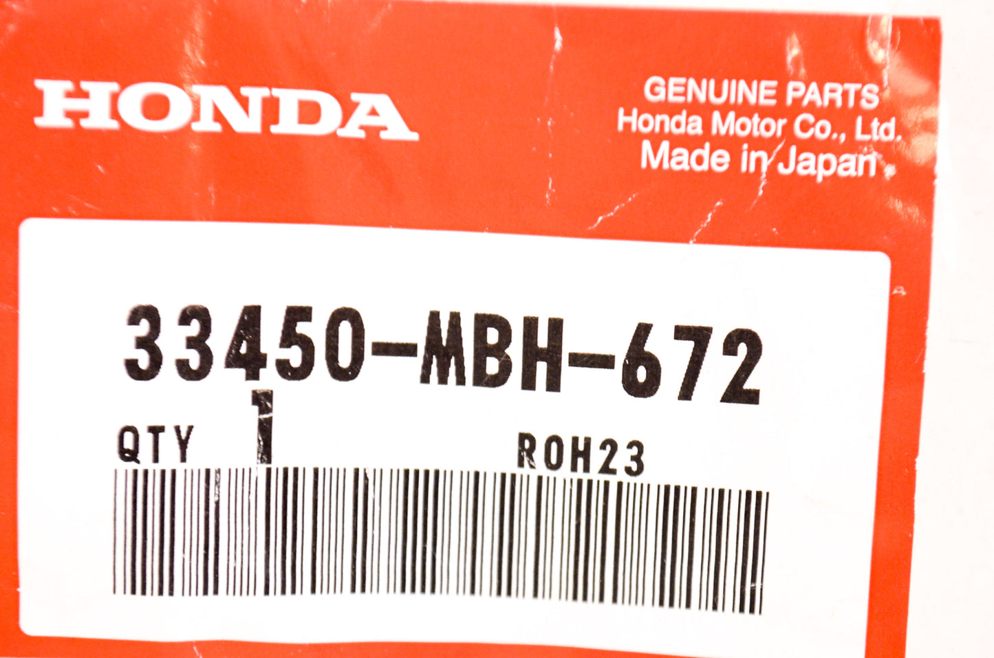 OEM Honda 33450-MBH-672 Turn Signal Assembly NOS