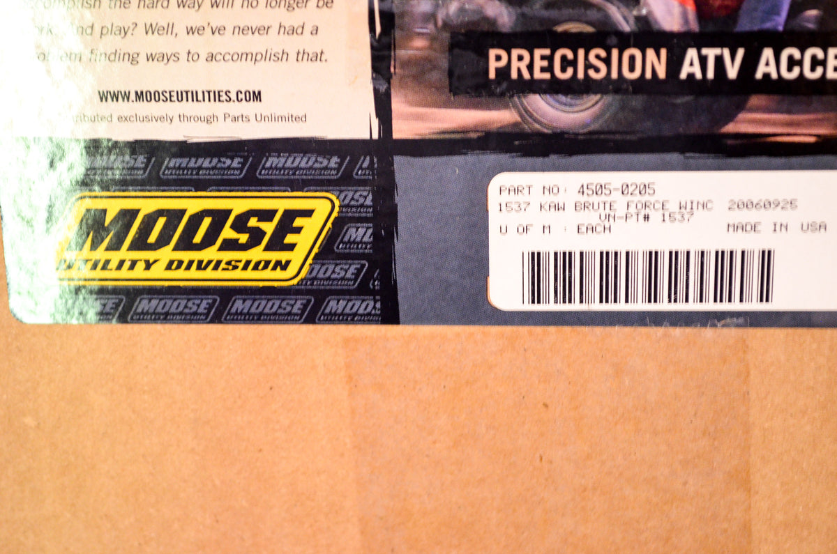 Kuryakyn 4505-0205, 1537 Winch Mounting Hardware Kit Kawasaki Brute Force 650 4x