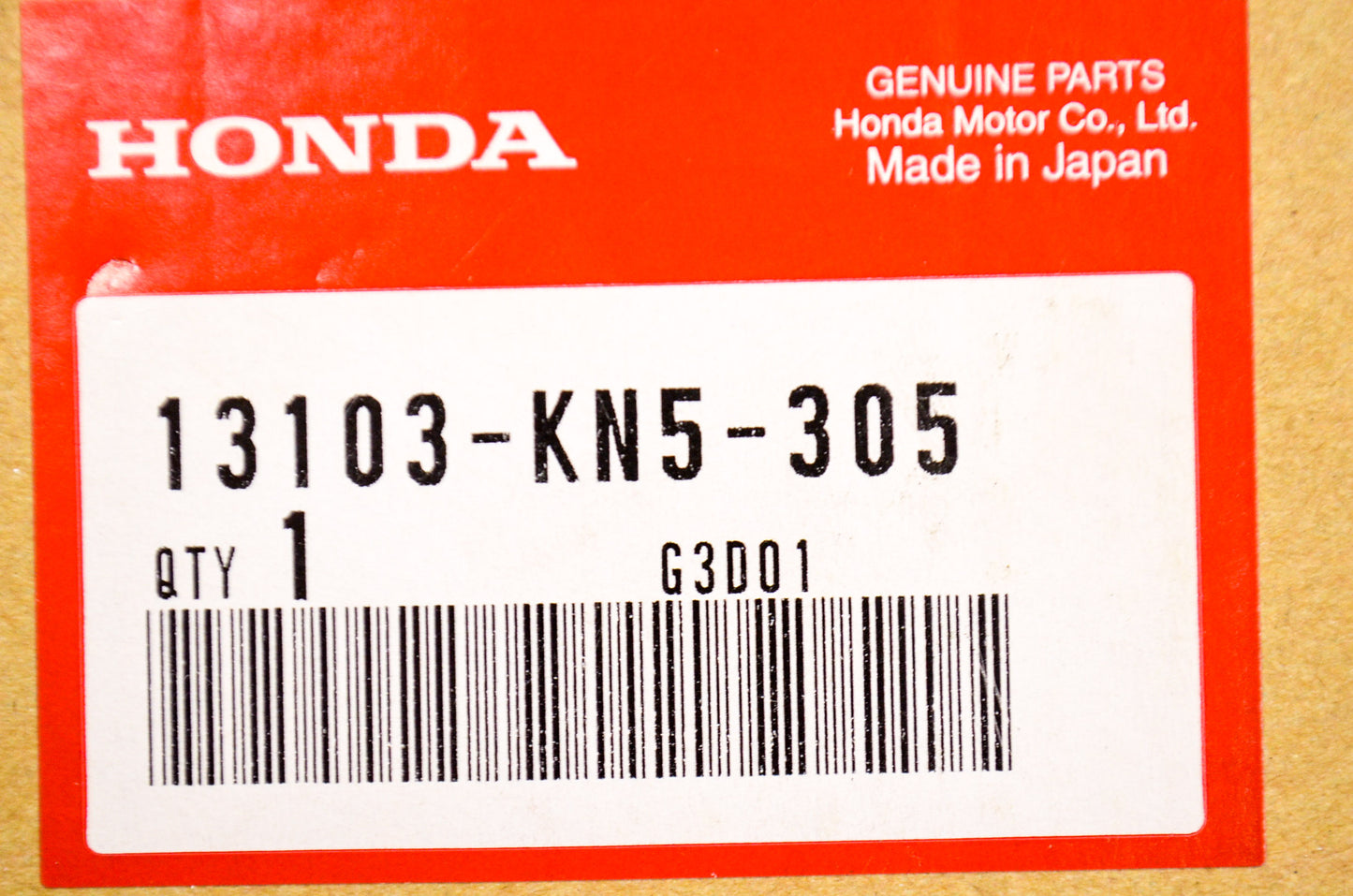 OEM Honda 13103-KN5-305 Piston (OS) (0.50) NOS