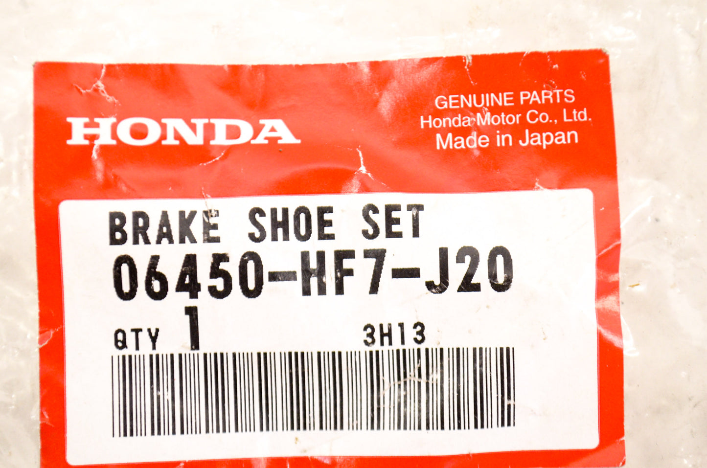 OEM Honda 06450-HF7-J20 Brake Shoe Set NOS