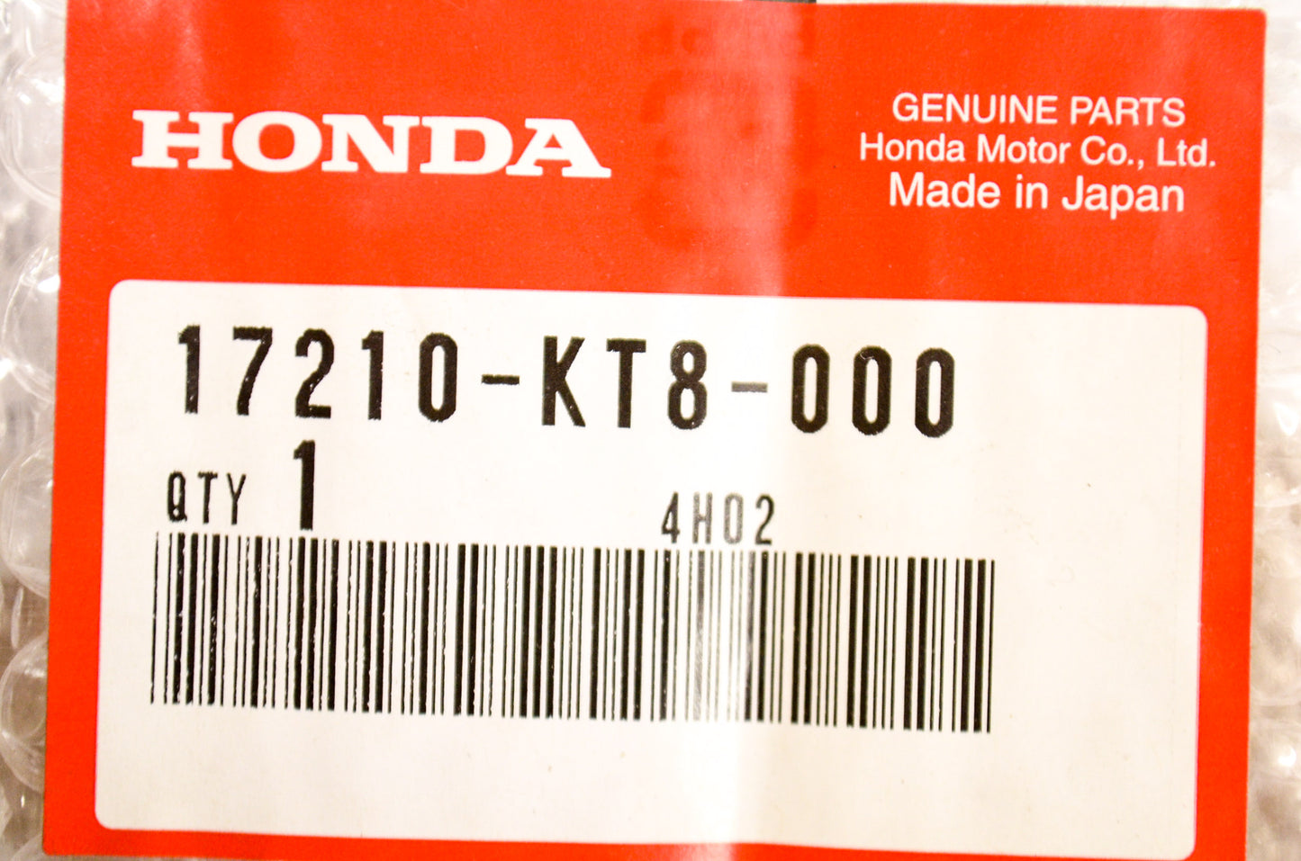 OEM Honda 17210-KT8-000 Air Cleaner Element NOS