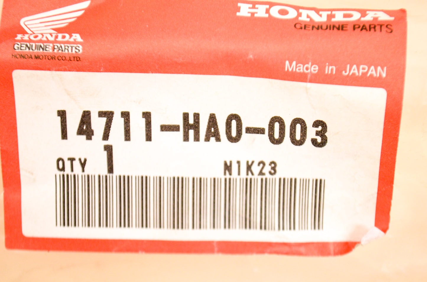 OEM Honda 14711-HA0-003 Intake Valve NOS