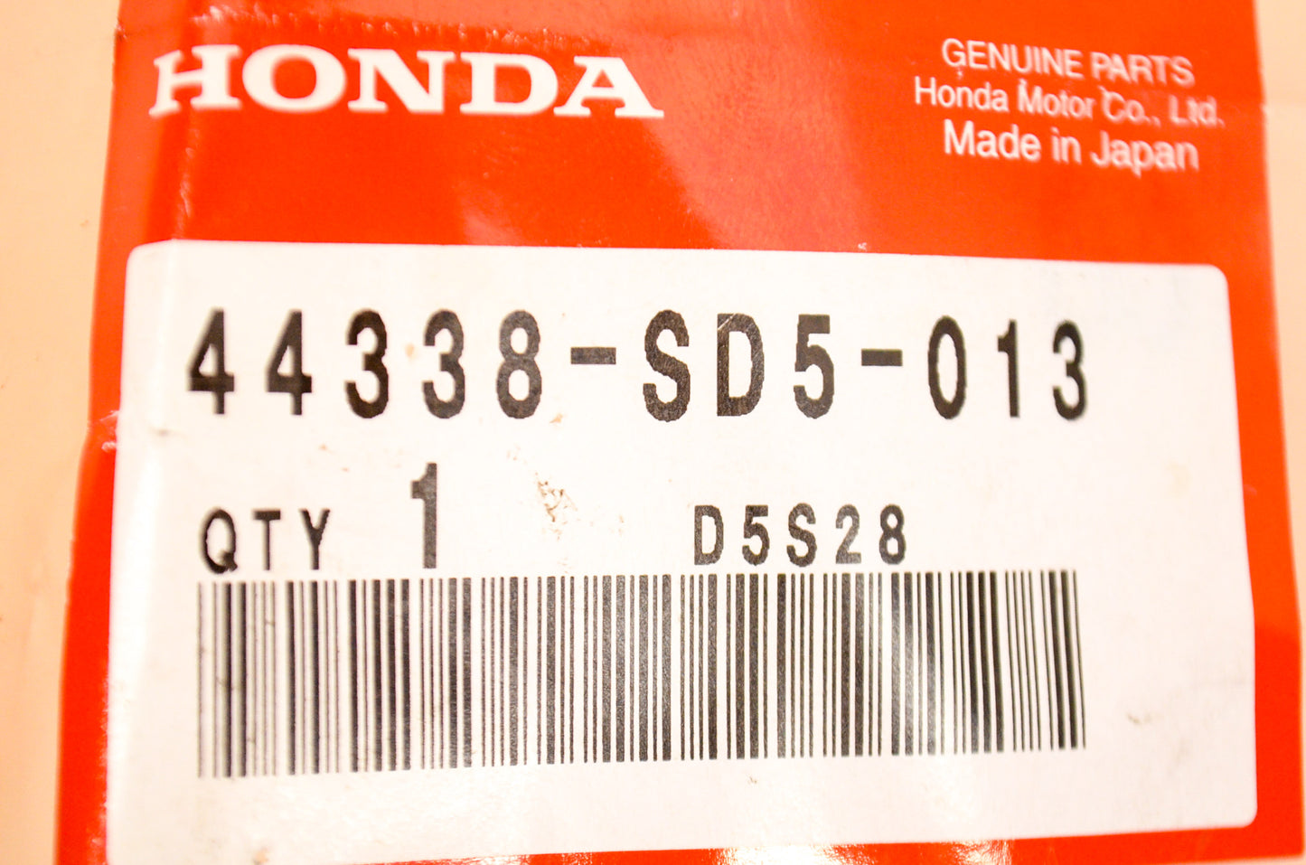 OEM Honda 44338-SD5-013 Circlip NOS