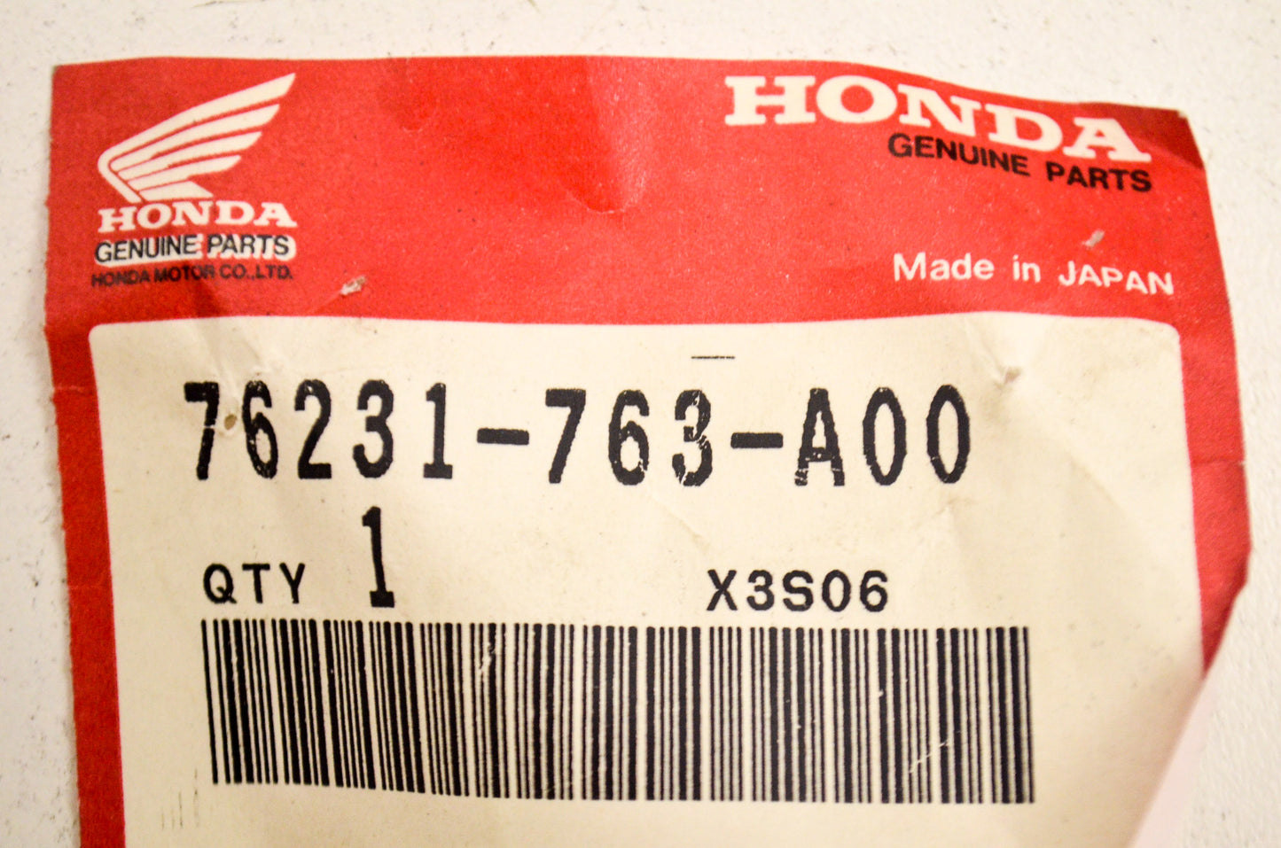 New OEM Honda Anti-Scalp Wheel NOS
