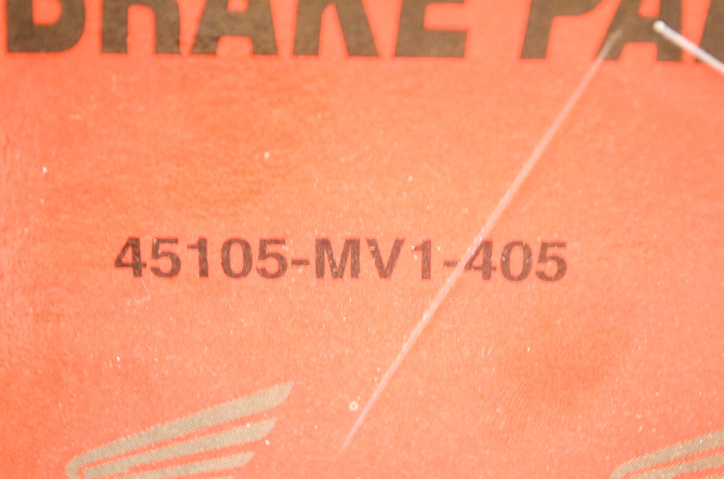 OEM Honda 45105-MV1-405 Pad Set NOS