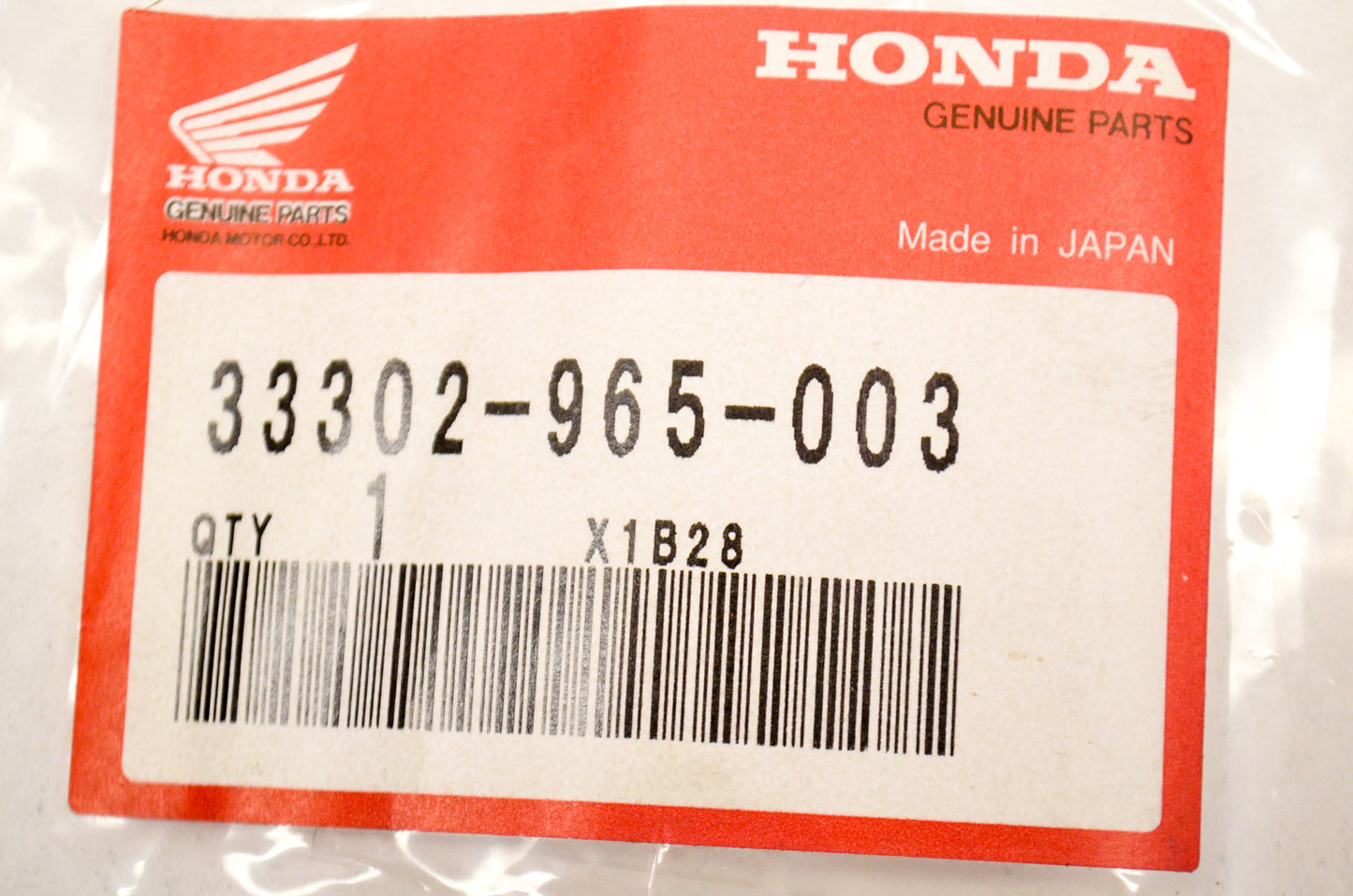 OEM Honda 33302-965-003 Taillight Lens NOS