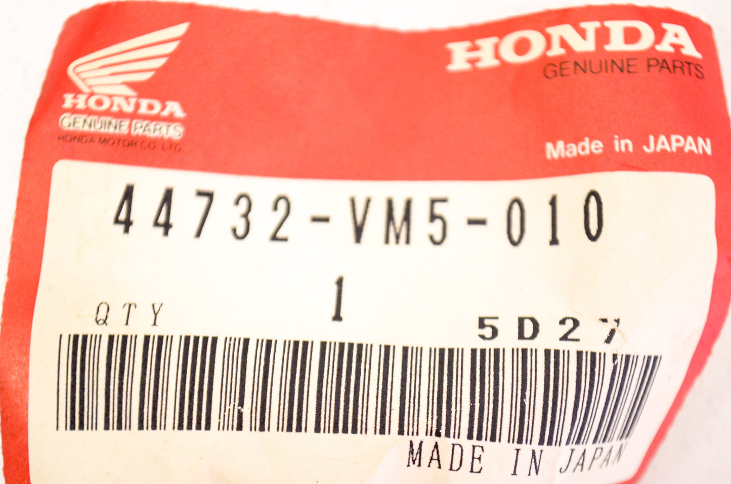 OEM Honda 44732-VM5-010 Wheel Center Cap NOS