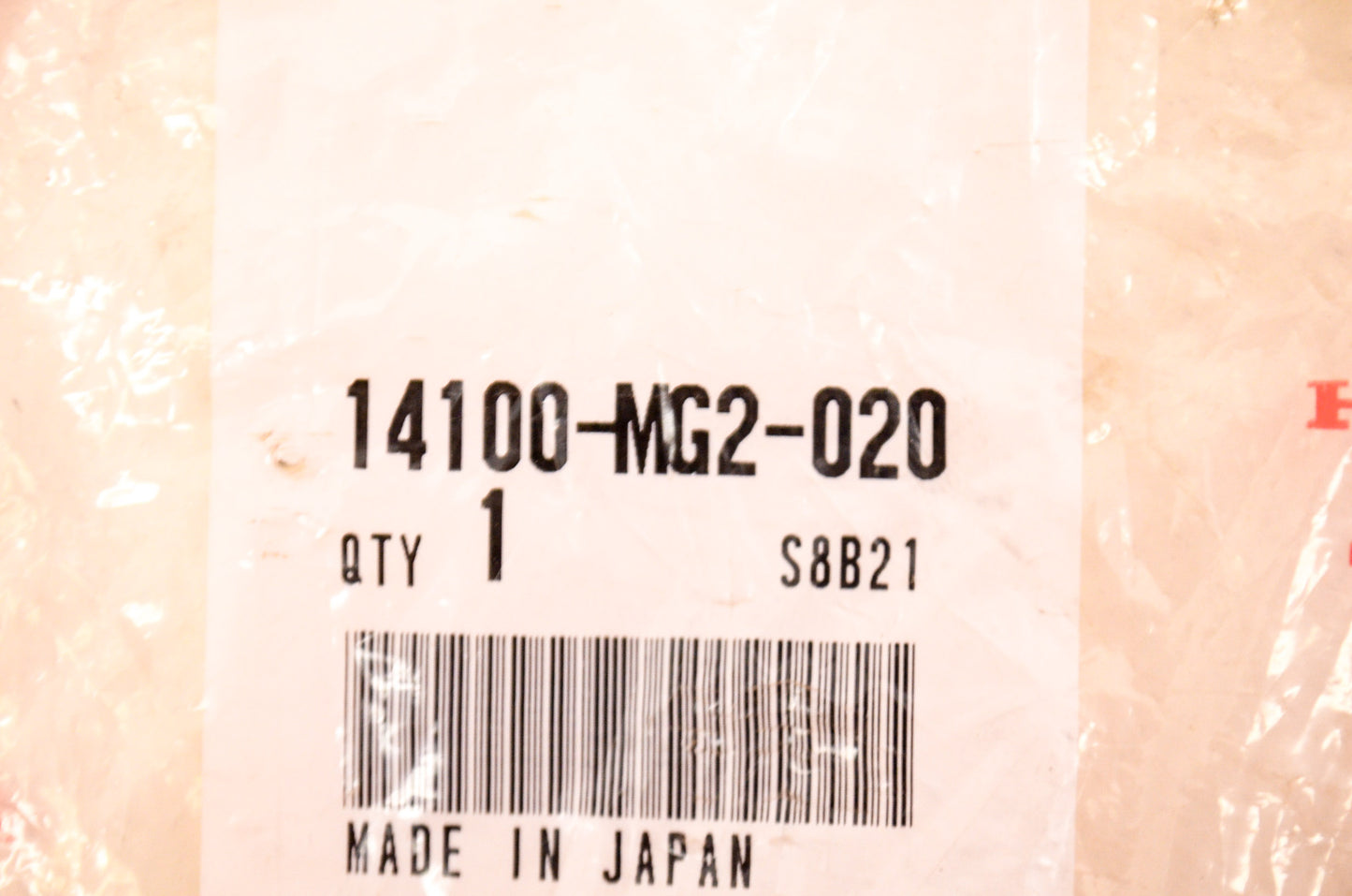 OEM Honda 14100-MG2-020 Camshaft NOS