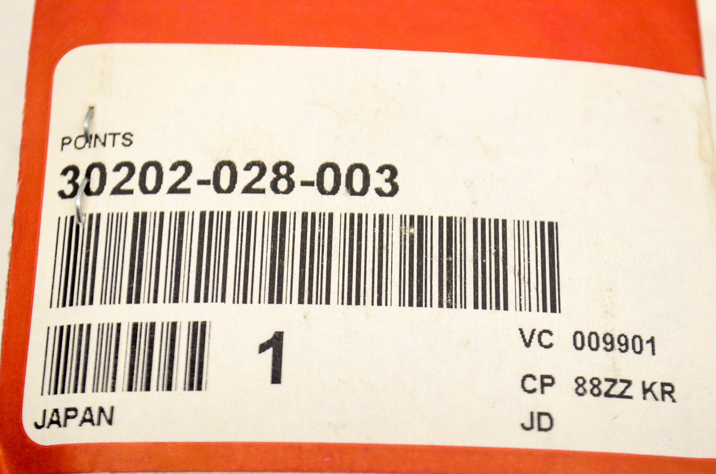 OEM Honda 30202-028-003 Points NOS
