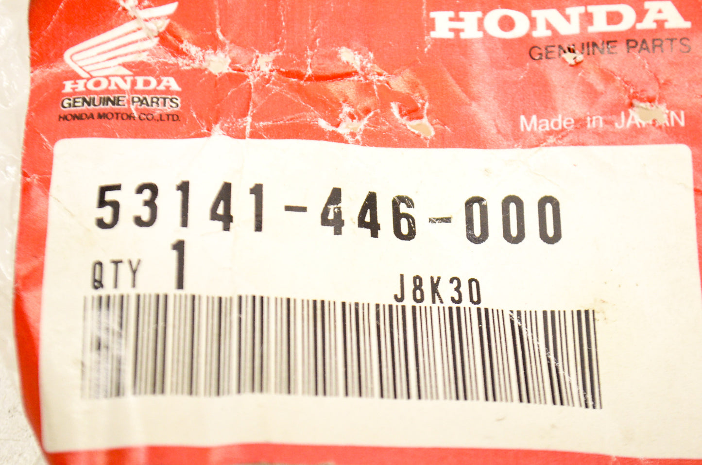 OEM Honda 53141-446-000 Throttle Grip Pipe NOS