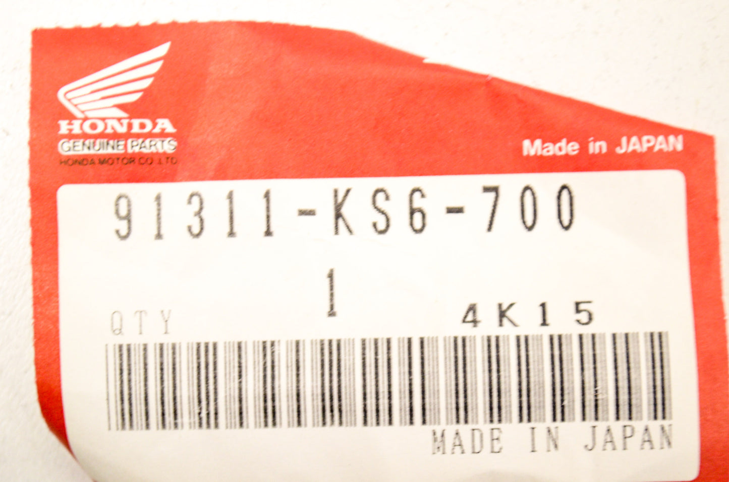 OEM Honda 91311-KS6-700 Special O-Ring NOS