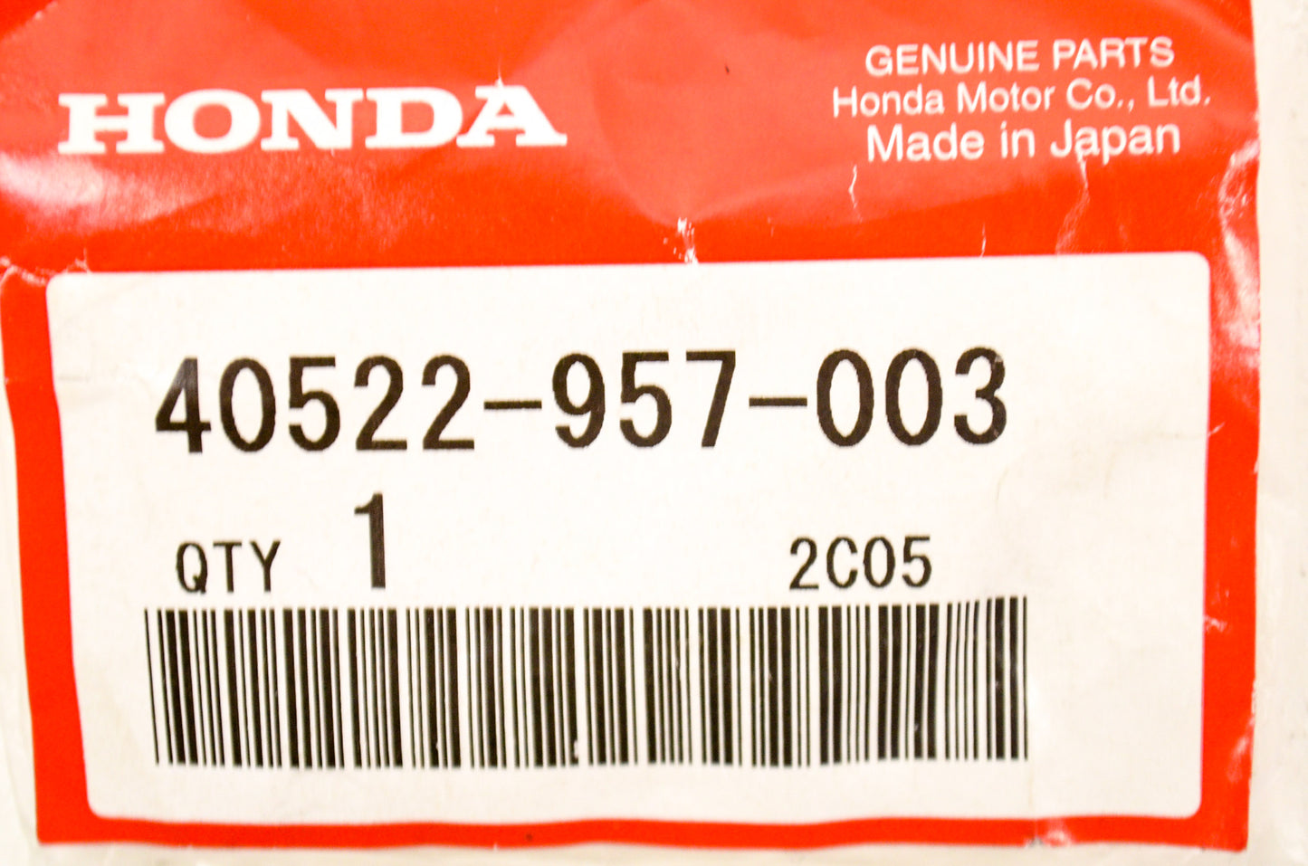 OEM Honda 40522-957-003 Chain Guide NOS