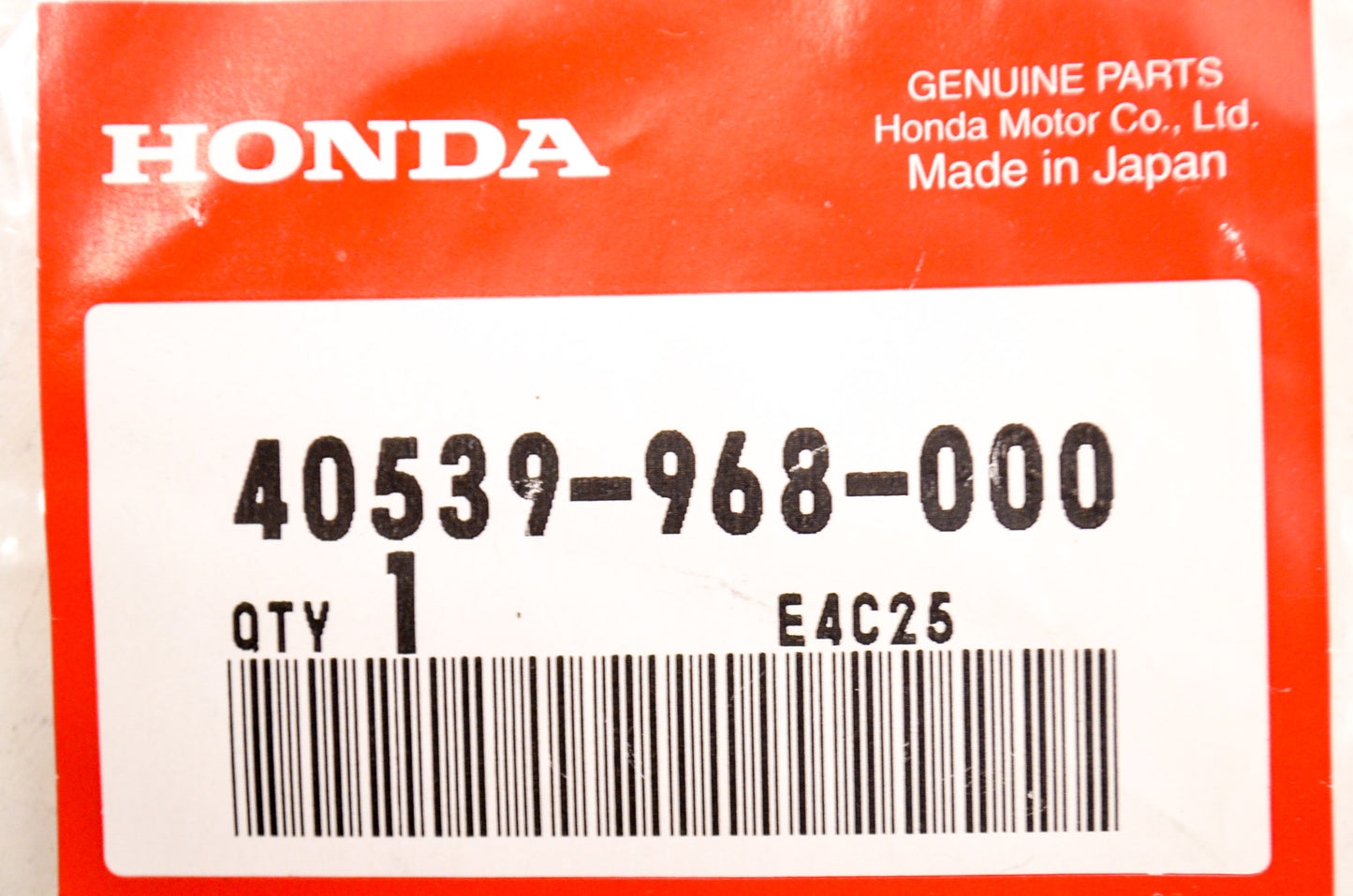 OEM Honda 40539-968-000 Brake Cover Gasket NOS