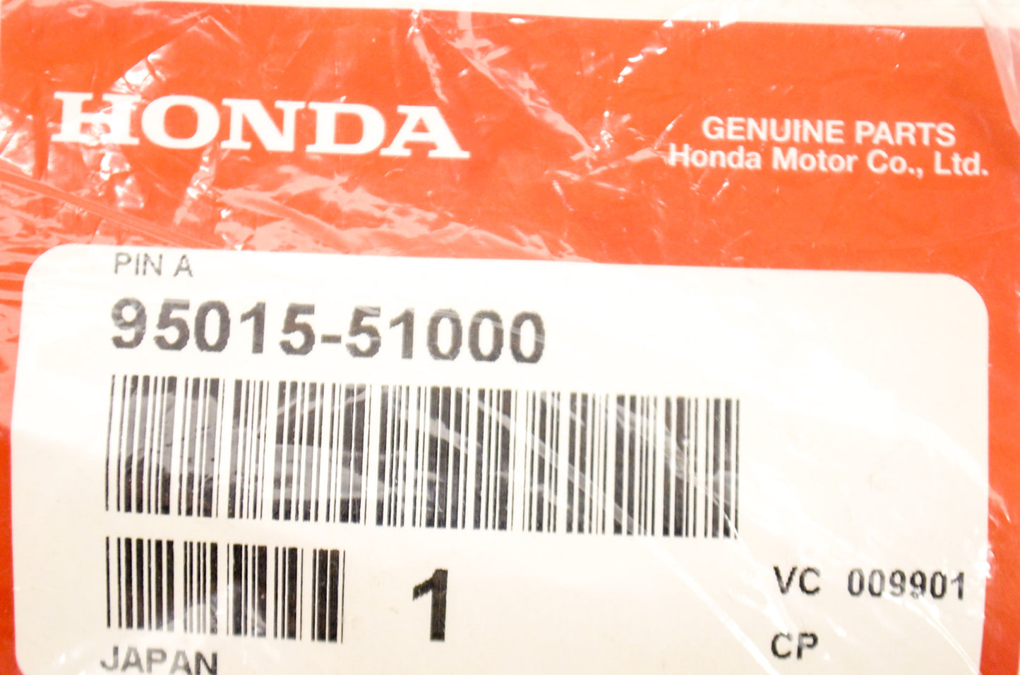 OEM Honda 95015-51000 Pin A NOS