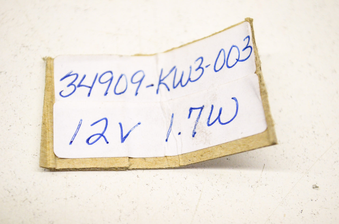 OEM Honda 34909-KW3-003 Bulb (12V 1.7W H.D) NOS