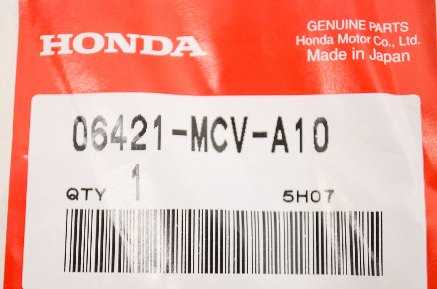 OEM Honda 06421-MCV-A10 Rear Spoke Set B