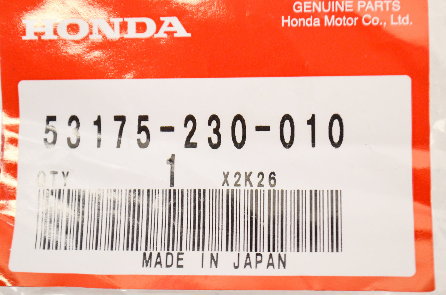 OEM Honda 53175-230-010 Right Handle Lever