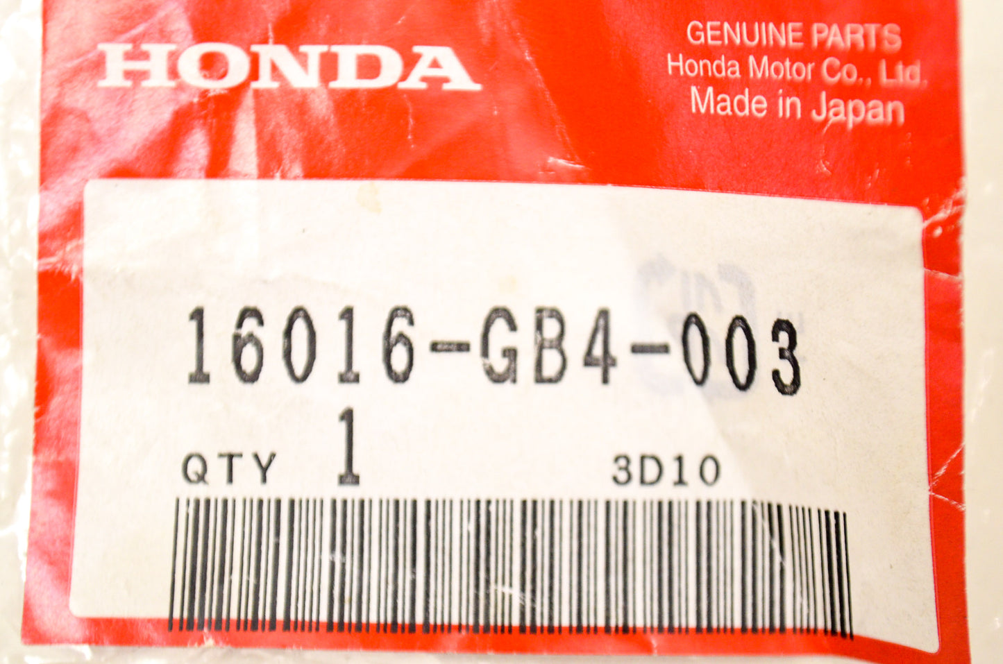 OEM Honda 16016-GB4-003 Screw Set A NOS