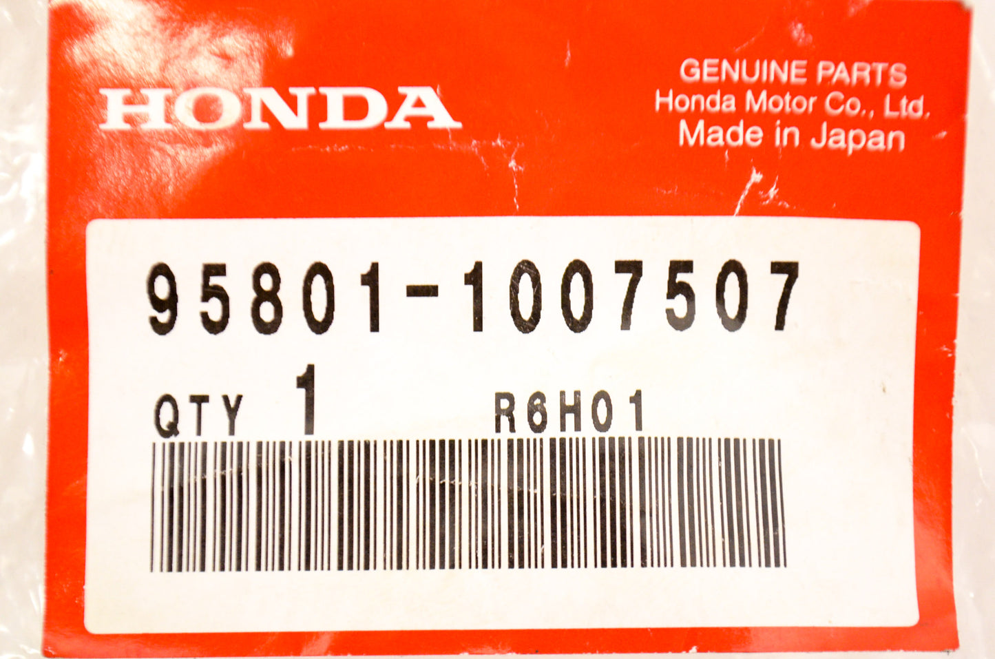 OEM Honda 95801-1007507 10x75 Flange Bolt