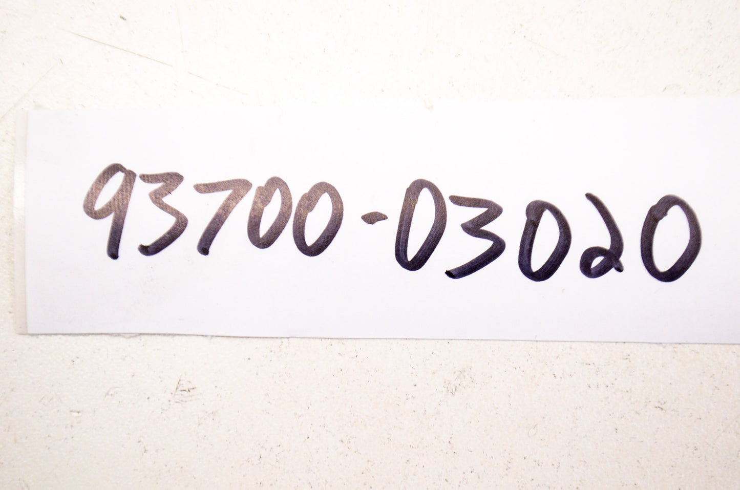 OEM Honda 93700-03020 Oval Screw 3x20 NOS